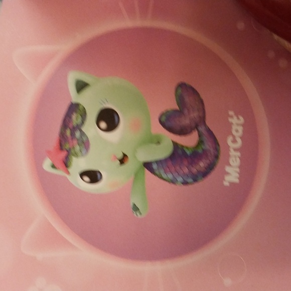 GABBYS DOLLHOUSE NETFLIX SERIES 'MERCAT' STUFFED ANIMAL 8" - Picture 5 of 6